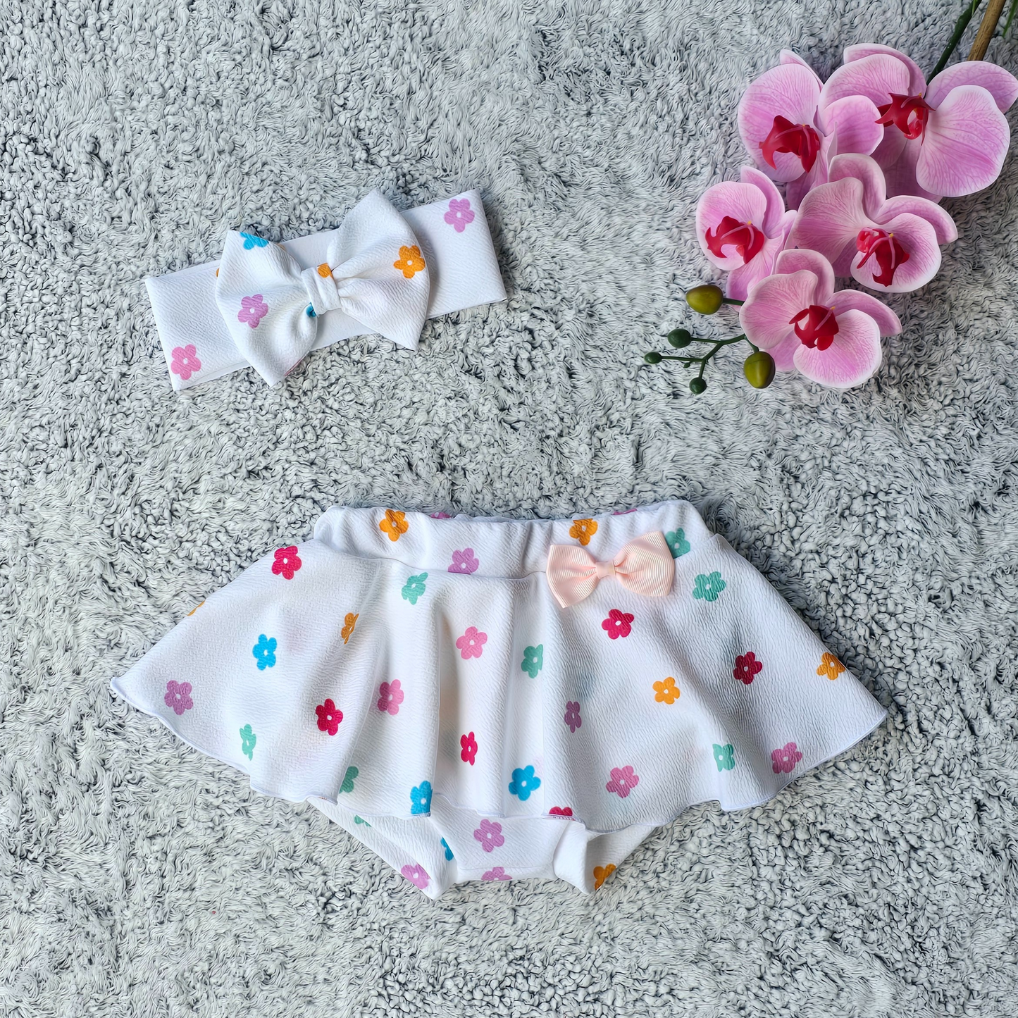 Flower Bummies for baby girls