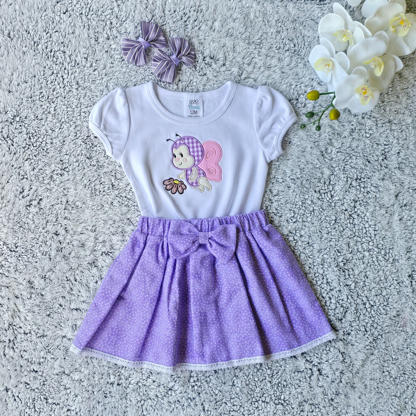 Children's butterfly set for baby girls