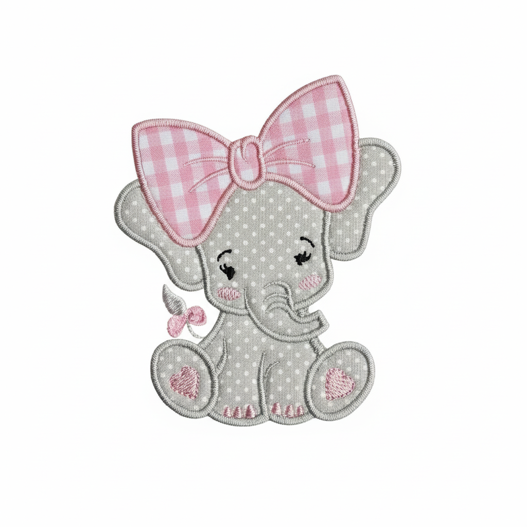 Diseño de Bordado “Elefante” (4x4)