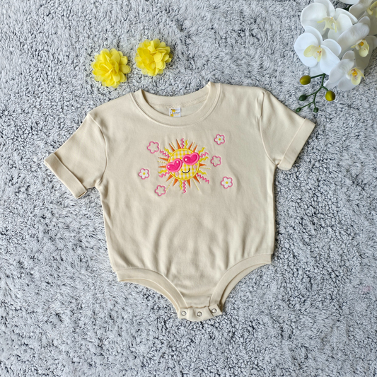 Rompers for baby girls by Sol (Bodysuit) 