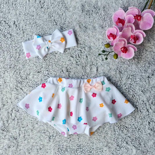 Flower Bummies for baby girls 