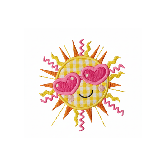 Diseño de Bordado “Sol” (4x4)
