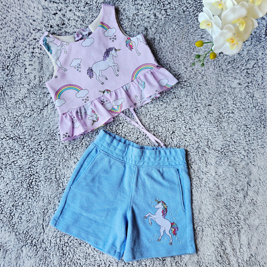 Conjunto de Unicornio para bebe niñas